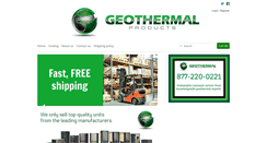 Desktop Screenshot of geothermalproducts.com